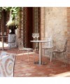 Sedia in tecnopolimero stampato Wave Made in Italy - set da 4