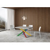 Tavolo allungabile 120/380x90 cm Volantis telaio Multicolore 4/B
