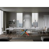 Tavolo allungabile 140/400x90 cm Volantis telaio Multicolore 4/B