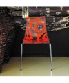 Sedia in tecnopolimero stampato Wave Made in Italy - set da 4