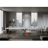 Tavolo allungabile 120/380x90 cm Volantis Premium telaio Multicolore 4/B