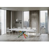 Tavolo allungabile 180/440x90 cm Volantis Premium telaio Multicolore 4/B