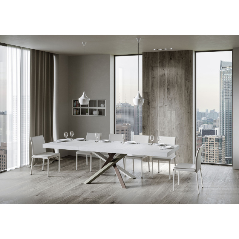 Tavolo allungabile 200/304x90 cm Volantis Premium telaio Multicolore 4/C