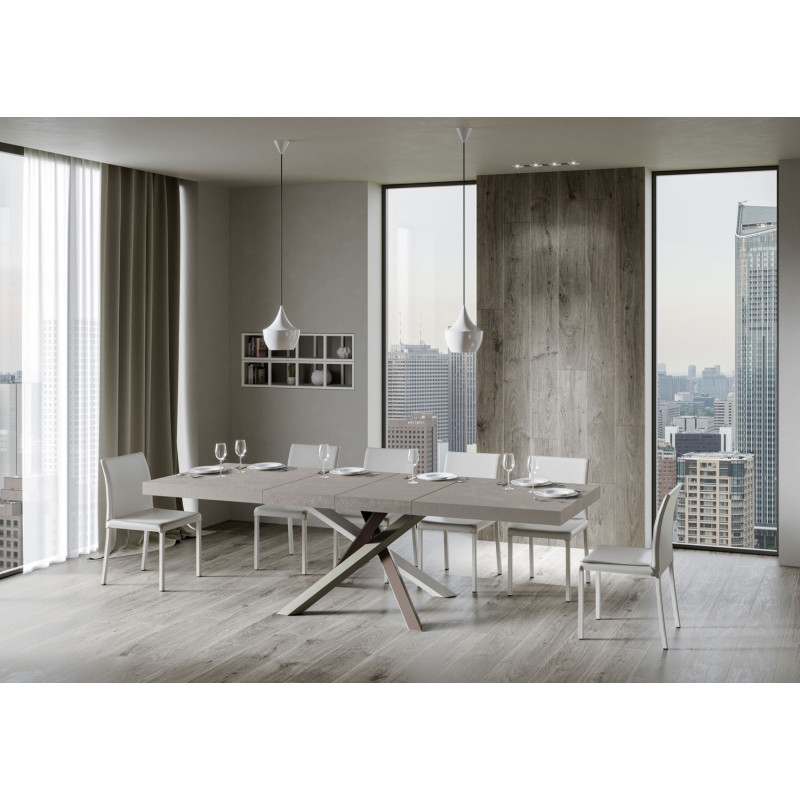 Tavolo allungabile 200/304x90 cm Volantis Premium telaio Multicolore 4/C