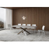 Tavolo allungabile 120/380x90 cm Volantis Premium telaio Multicolore 4/C