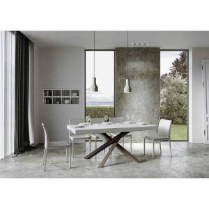 Tavolo allungabile 180/440x90 cm Volantis Premium telaio Multicolore 4/C