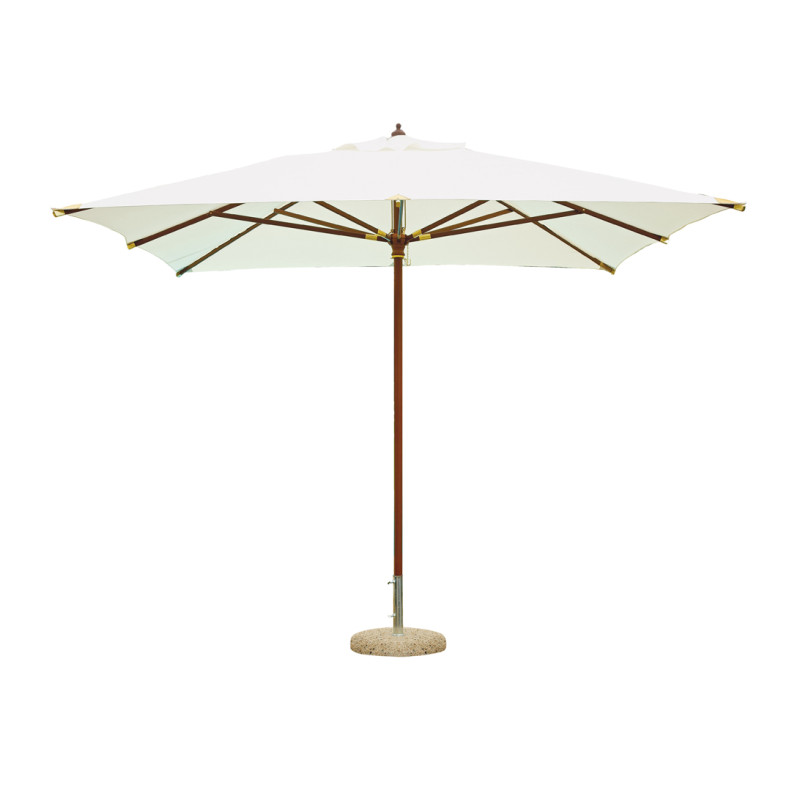 Ombrellone rettangolare Moia 3x2mt ecru palo centrale esterno