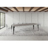 Tavolo allungabile 200/304x90 cm Paxon Premium telaio Antracite