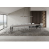 Tavolo allungabile 140/400x90 cm Paxon Premium telaio Antracite