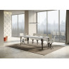 Tavolo allungabile 200/460x90 cm Paxon Premium telaio Antracite