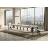 Tavolo allungabile 200/460x90 cm Paxon Premium telaio Antracite