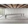 Tavolo allungabile 200/460x90 cm Paxon Premium telaio Antracite