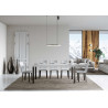 Tavolo allungabile 160/244x80 cm Everyday telaio Antracite