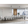 Tavolo allungabile 120/380x90 cm Everyday telaio Antracite