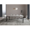 Tavolo allungabile 120/380x90 cm Everyday Premium telaio Antracite