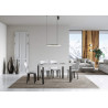 Tavolo allungabile 140/400x90 cm Everyday Premium telaio Antracite