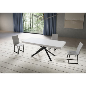 Zoom Tavolo allungabile 180/440x90 cm Niket telaio Antracite