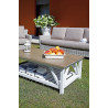 Set Moia Jaipur in grey kubu sbiancato salotto legno esterno