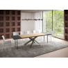 Tavolo allungabile 200/300x90 cm Versalux scortecciato telaio Multicolore 4/A