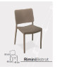 Sedia Giardino Abruzzo Bistrot 49x49x80h cm | 3 Colori