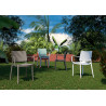 Poltrona con Braccioli Abruzzo 49x56x80h | 3 Colori