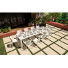 Tavolo Allungabile Monaco in Polietilene 160-230 cm 3 Colori