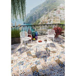 Zoom Set tavolino 2 sedie Positano Set con cuscini 3 colori