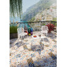 Set Salotto Portofino Balcony Polyrattan con Cuscini, 3 Colori