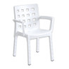 Set 4 sedie Capri 3 colori 57X53X83 cm