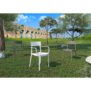 Set 4 sedie Roma 3 colori 56X49X82 cm