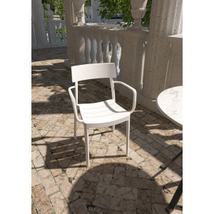 Zoom Set 4 sedie Roma 3 colori 56X49X82 cm