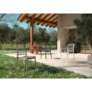 Zoom Set 4 sedie Firenze 3 colori 57X51X84,5 cm