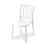 Set 4 sedie Firenze Bistrot 3 colori 48 X48X81 cm