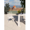 Set 4 sedie Firenze Bistrot 3 colori 48 X48X81 cm