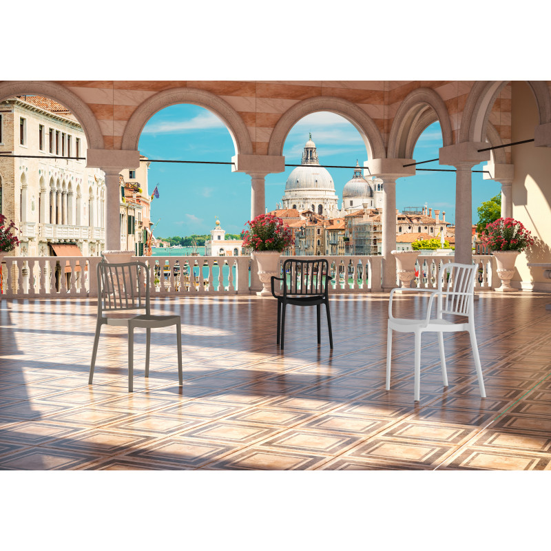Set 4 sedie Venezia 3 colori 57X50X82 cm