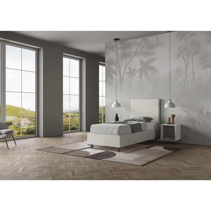 Letto Singolo 90x190 Focus similpelle