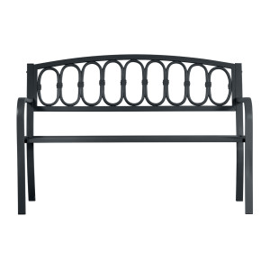 Panca 2 posti Moia ferro e ghisa antracite esterno resistente