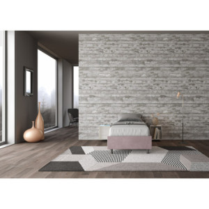 Zoom Letto imbottito Singolo 90x190 cm Azelia