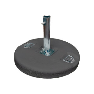 Base per ombrellone Moia cemento 50 kg grigio bianco robusta