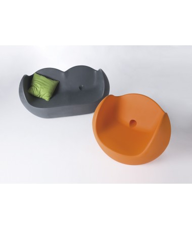 Divano a dondolo Blossy made in Italy