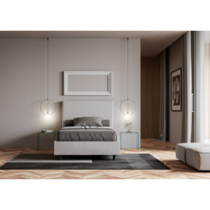 Zoom Letto imbottito Singolo 100x190 cm Focus