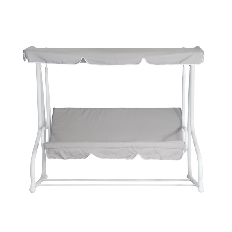 Dondolo 3 Posti Moia Grigio Chiaro | Dondoli | Levante Shop