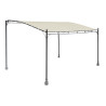 Pergola a parete MOIA Kansas 4x3 mt per Giardino