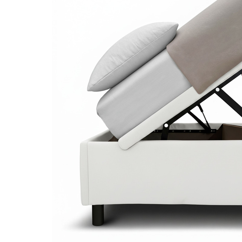 Letto Piazza e mezzo 120x190 Square