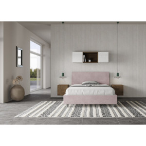 Zoom Letto imbottito Piazza e mezzo 130x190 cm Adele