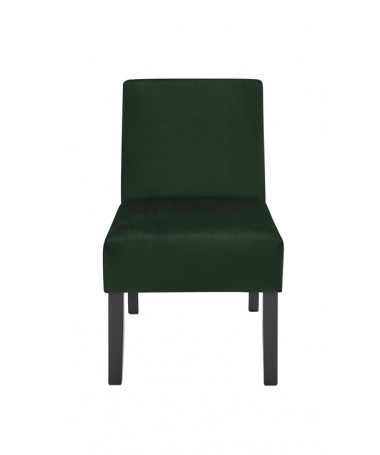 POLTRONA VELLUTO DEVA VERDE SCURO