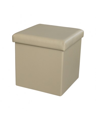 POUF PIEGHEVOLE PVC BEIGE