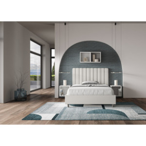 Zoom Letto imbottito Piazza e mezzo 130x210 cm Agueda