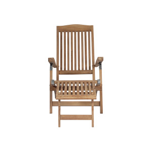 Poltrona sdraio Moia Steamer legno reclinabile da giardino