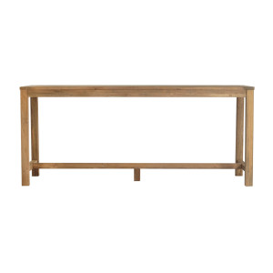 Banco Bar Moia Java 250x75x107 cm in Legno da Giardino